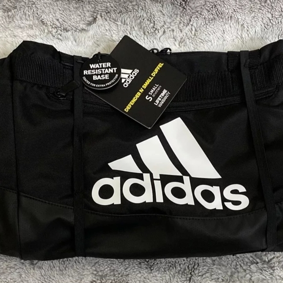 Adidas Black Defender IV Small Duffel Bag - Picture 2 of 11